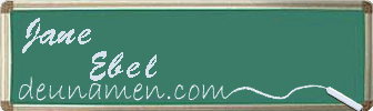 Jane Ebel Visitenkarte